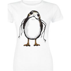 T-shirty damskie: Star Wars Episode 8 – Die letzten Jedi – Big Porg Koszulka damska biały