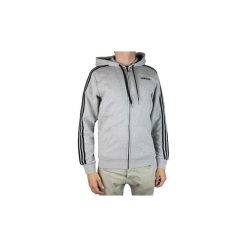Bluzy adidas Essentials 3 Stripes Fullzip Fleece DU0476. Bluzy męskie Adidas, s, bez wzorów, bez kołnierzyka, bez rękawów, bez kaptura. Za 199,99 zł.