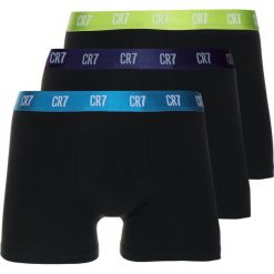 Cristiano Ronaldo CR7 SEASONAL BASIC TRUNK 3 PACK Panty black/neon green/petrol. Czarne bokserki męskie marki Cristiano Ronaldo CR7, z bawełny. Za 129,00 zł.