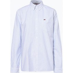 Tommy Jeans - Koszula męska, czarny. Czarne koszule męskie jeansowe Tommy Jeans, l. Za 349,95 zł.