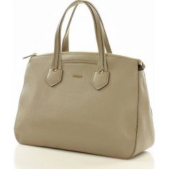Kuferki damskie: Oryginalna torebka kuferek italian bag FURLA GIADA SABBIA