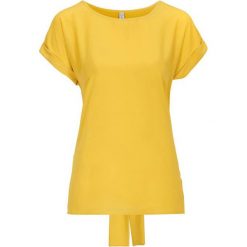 Soyaconcept Bluzka Cemre żółty female żółty XL (44). Żółte bluzki damskie Soyaconcept, s, bez wzorów, eleganckie, z okrągłym kołnierzem, z krótkim rękawem. W wyprzedaży za 109,00 zł.