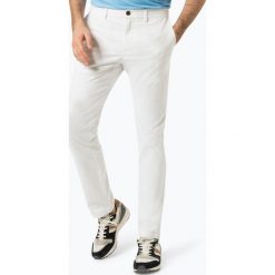 Tommy Hilfiger - Spodnie męskie – Bleecker, biały. Białe spodnie męskie TOMMY HILFIGER, m, bez wzorów. Za 299,95 zł.