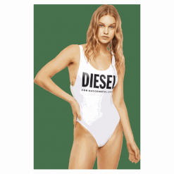 Diesel damski strój kąpielowy Lia 00SUXZ-0PAYT L biały. Białe stroje kąpielowe damskie Diesel, l, bez wzorów, eleganckie. Za 409,00 zł.