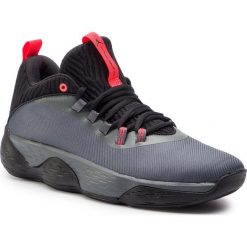 Buty NIKE - Jordan Super.Fly Mvp Low AO6223 001 Iron Grey/Black/Bright Crimson. Szare buty sportowe męskie Nike, z tworzywa sztucznego, bez zapięcia, do koszykówki. Za 499,00 zł.