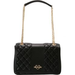 Love Moschino QUILTED SHOULDER BAG Torebka nero. Czarne torebki klasyczne damskie Love Moschino, bez wzorów, bez dodatków. Za 929,00 zł.