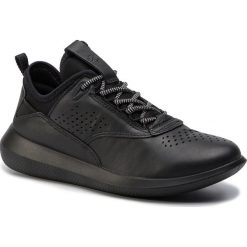 Sneakersy ECCO - Scinapse 45050351052 Black/Black. Czarne sneakersy damskie ecco, ze skóry. W wyprzedaży za 379,00 zł.
