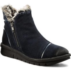 Botki KHRIO - 172K5003VRY Blue. Niebieskie botki damskie zamszowe marki Khrio. W wyprzedaży za 249,00 zł.