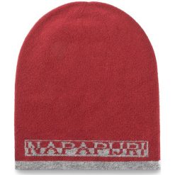 Czapka NAPAPIJRI - Foss N0YGSD Sparkling Red R66. Czerwone czapki damskie marki Napapijri, z kaszmiru. W wyprzedaży za 179,00 zł.