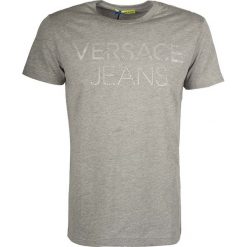 Versace Jeans T-shirt "Flash Print". T-shirty męskie Versace Jeans, bez wzorów, z jeansu, z okrągłym kołnierzem. Za 159,00 zł.