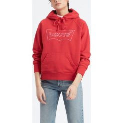 Levi's Bluza Czerwony. Czerwone bluzy damskie Levi's®, s, z nadrukiem, z bawełny, bez rękawów, bez kaptura. Za 311,95 zł.