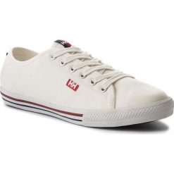 Tenisówki HELLY HANSEN - Fjord Canvas 107-72.002 Off White/Plum/Evening Blue. Białe półbuty męskie wsuwane marki Helly Hansen, bez wzorów, z gumy, eleganckie. W wyprzedaży za 179,00 zł.