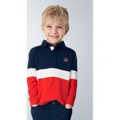 Mayoral - Longsleeve dziecięcy 98-134 cm. T-shirty chłopięce Mayoral, z nadrukiem, z elastanu, z długim rękawem. Za 109,90 zł.