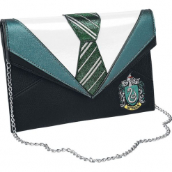 Harry Potter Danielle Nicole - Slytherin Torebka - Handbag czarny/zielony. Czarne torebki klasyczne damskie Harry Potter, z aplikacjami, z aplikacjami. Za 199,90 zł.