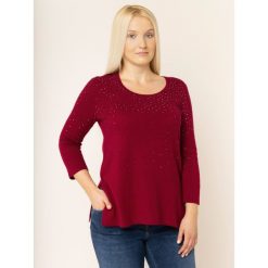 Sweter Persona by Marina Rinaldi 1363299. Niebieskie swetry damskie Persona by Marina Rinaldi, xs, bez wzorów, z wiskozy, klasyczne, bez rękawów, bez kaptura. W wyprzedaży za 389,00 zł.