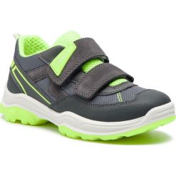 Sneakersy SUPERFIT - 4-09063-20 S Grau/Gelb. Szare trampki chłopięce Superfit, bez wzorów, z zamszu, na rzepy. W wyprzedaży za 209,00 zł.