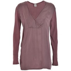 Deha Ladies T-Shirt Z Długim Rękawem T-Shirt d63630 Rose Szary (Rozmiar S). Szare koszulki damskie Deha, s, bez wzorów, eleganckie, bez kołnierzyka. W wyprzedaży za 129,00 zł.