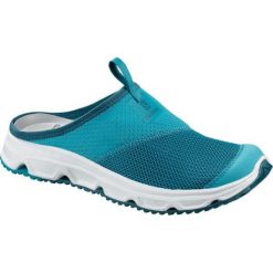 Salomon Buty Rx Slide 4.0 W Caneel Bay/Wh/Mallar 39,3. Zielone sandały damskie Salomon, bez wzorów, sportowe, bez obcasa, bez zapięcia, na fitness i siłownię. Za 279,00 zł.