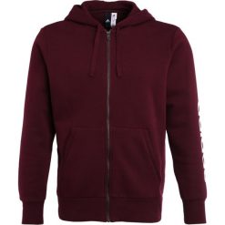 Bluzy męskie: adidas Performance ESSENTIAL LINEAR Bluza rozpinana maroon/white