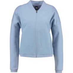 Adidas Performance COVER UP Kurtka sportowa tacblu. Niebieskie kurtki sportowe damskie marki adidas Performance, l, z materiału. W wyprzedaży za 181,35 zł.