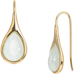 Kolczyki damskie: Pozłacane kolczyki z kryształkami Swarovski
