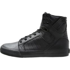 Supra SKYTOP Tenisówki i Trampki wysokie black/red. Czarne tenisówki męskie marki Supra, ze skóry. Za 459,00 zł.