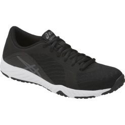 Asics Defiance X S758N-9097. Czarne buty sportowe damskie Asics, z materiału, do biegania. W wyprzedaży za 269,99 zł.