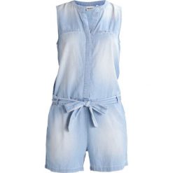 Kombinezony damskie: Object OBJCANSAS Kombinezon light blue denim