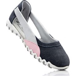 Baleriny skórzane bonprix szaro-jasnoróżowy. Czerwone baleriny damskie marki bonprix, sportowe. Za 109,99 zł.