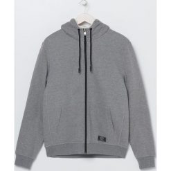 Rozpinana bluza z kapturem -. Bluzy męskie Sinsay, s, bez wzorów, z kapturem, bez rękawów, z kapturem. Za 99,99 zł.