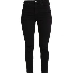 Boyfriendy damskie: Topshop Petite JAMIE Jeans Skinny Fit black