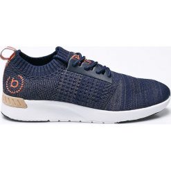 Bugatti - Buty. Niebieskie buty sportowe męskie marki Bugatti, z gumy, na sznurówki. W wyprzedaży za 299,90 zł.