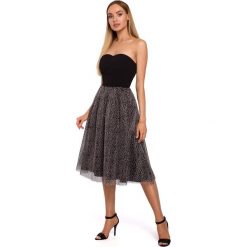 Sukienka gorsetowa tiulowa midi - xl. Sukienki damskie s, z poliesteru, eleganckie. Za 218,99 zł.