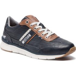 Sneakersy MUSTANG - 44A007 Navy. Niebieskie sneakersy męskie Mustang, bez zapięcia. W wyprzedaży za 169,00 zł.