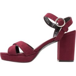 Sandały damskie: New Look PUZZLE Sandały na obcasie dark red
