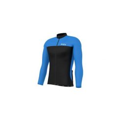Bluza rowerowa męska FDX Coldwear Long Sleeve Thermal Jersey XL. Niebieskie spodenki i szorty męskie FDX, s, z nadrukiem, z jersey, bez kaptura, rowerowe. Za 89,99 zł.