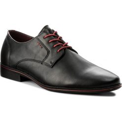 Półbuty OTTIMO - MYL8096-1 Czarny. Czarne buty wizytowe męskie marki Ottimo, bez wzorów, ze skóry ekologicznej, klasyczne, bez zapięcia. Za 99,99 zł.