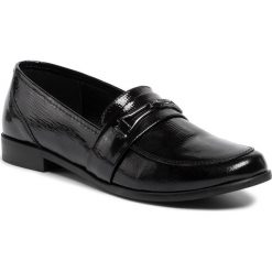 Lordsy GINO ROSSI - 2553-12 Black. Czarne półbuty damskie Gino Rossi, ze skóry, bez obcasa, na obcasie. Za 299,99 zł.