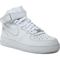Buty NIKE - Air Force 1 Mid '07 315123 111 Biały. Białe półbuty męskie Nike, na co dzień, bez wzorów, ze skóry, klasyczne, bez zapięcia. Za 469,00 zł.