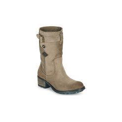 Botki PLDM by Palladium CARAMBA. Szare botki damskie PLDM by Palladium, bez obcasa, bez zapięcia. W wyprzedaży za 567,20 zł.
