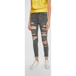 Answear - Jeansy. Szare jeansy damskie rurki ANSWEAR, z bawełny. W wyprzedaży za 59,90 zł.