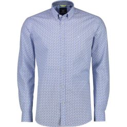 Lerros koszula męska 29D1111 M niebieska. Niebieskie koszule męskie Lerros, m, bez wzorów, eleganckie, z klasycznym kołnierzykiem, z długim rękawem. Za 189,00 zł.