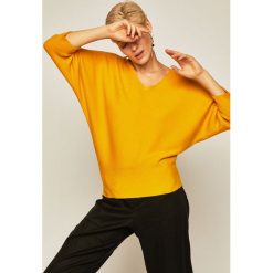 Medicine - Sweter Basic. Żółte swetry damskie MEDICINE, s, bez wzorów, z poliesteru, bez rękawów, bez kaptura. W wyprzedaży za 69,90 zł.