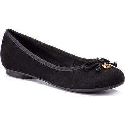 Baleriny KAZAR - Sevilla 32346-02-00 Black. Czarne baleriny damskie Kazar, na co dzień, bez wzorów, ze skóry, bez obcasa, bez zapięcia. Za 269,00 zł.