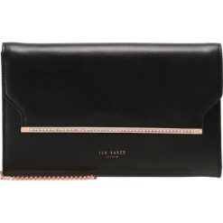 Ted Baker CRYSTAL BAR Kopertówka black. Czarne puzderka Ted Baker. Za 589,00 zł.