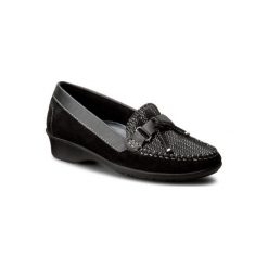 LASOCKI COMFORT WI05-5482-A. Czarne półbuty damskie Lasocki Comfort, bez wzorów, ze skóry, bez obcasa, bez zapięcia. Za 129,99 zł.