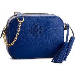 Torebka TORY BURCH - Mcgraw Camera 50584 Bright Indigo 493. Niebieskie listonoszki damskie Tory Burch, ze skóry. Za 1259,00 zł.