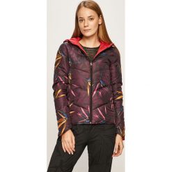 Desigual Sport - Kurtka. Fioletowe płaszcze damskie s, z poliesteru, sportowe, krótkie. W wyprzedaży za 339,90 zł.