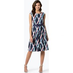 Esprit Collection - Sukienka damska, niebieski. Niebieskie sukienki damskie Esprit Collection, bez wzorów, eleganckie, bez kołnierzyka, bez rękawów, midi, rozkloszowane. Za 279,95 zł.
