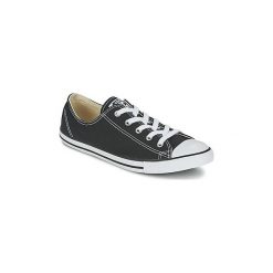 Buty Converse ALL STAR DAINTY OX. Czarne trampki i tenisówki damskie Converse, bez wzorów, bez zapięcia. Za 231,20 zł.